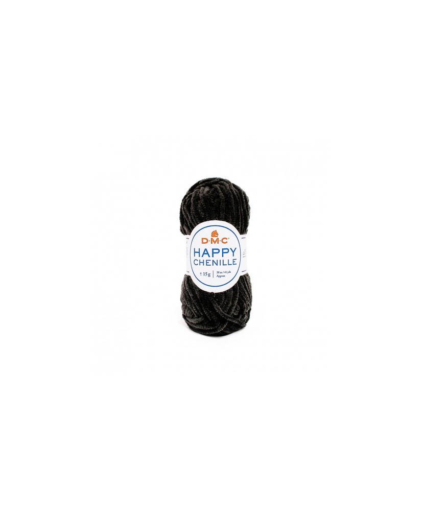 Yarn DMC Happy Chenille black (22) Yarn DMC Happy Chenille black (22)