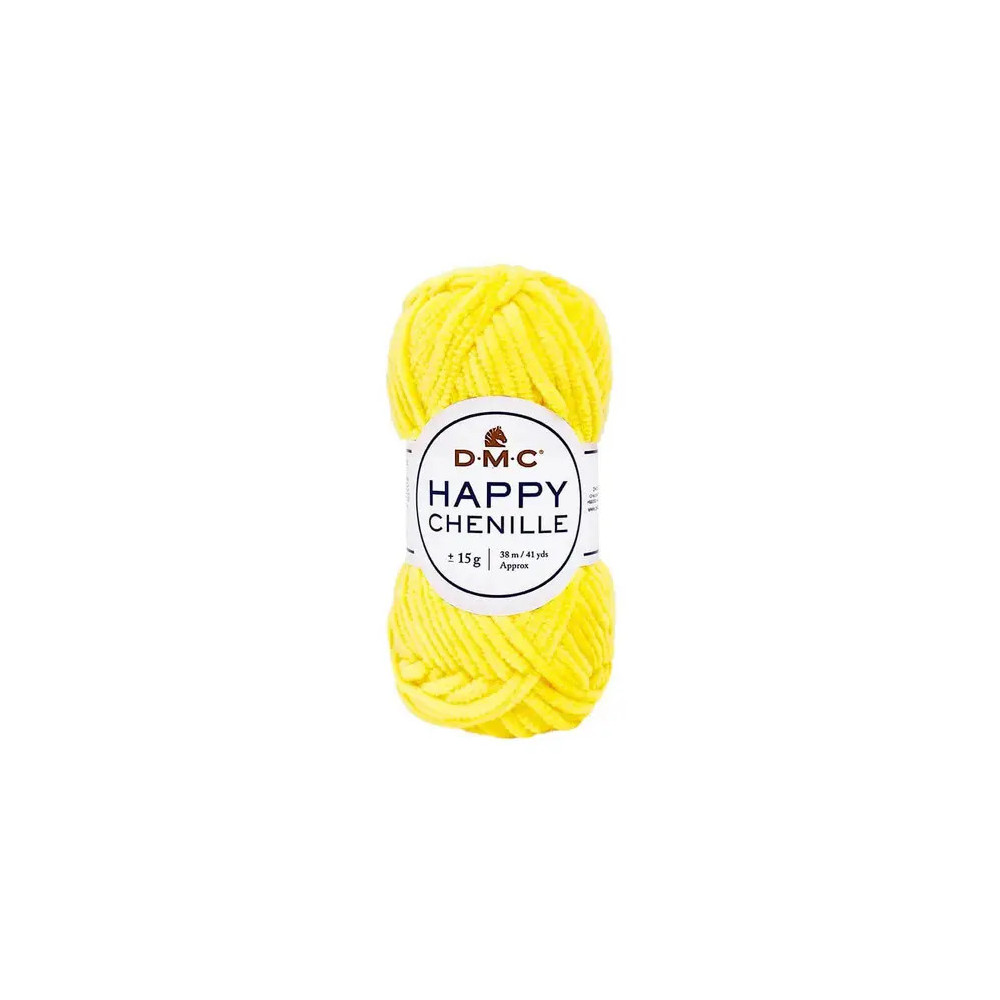 Пряжа DMC Happy Chenille лимон (25) Пряжа DMC Happy Chenille лимон (25)
