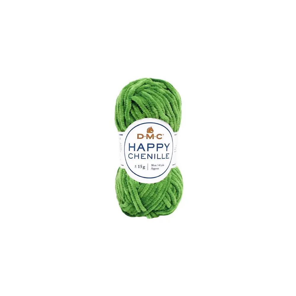 Пряжа DMC Happy Chenille зеленый (27) Пряжа DMC Happy Chenille зеленый (27)