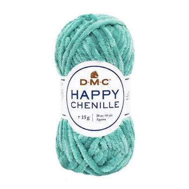 Пряжа DMC Happy Chenille зеленая бирюза (30)