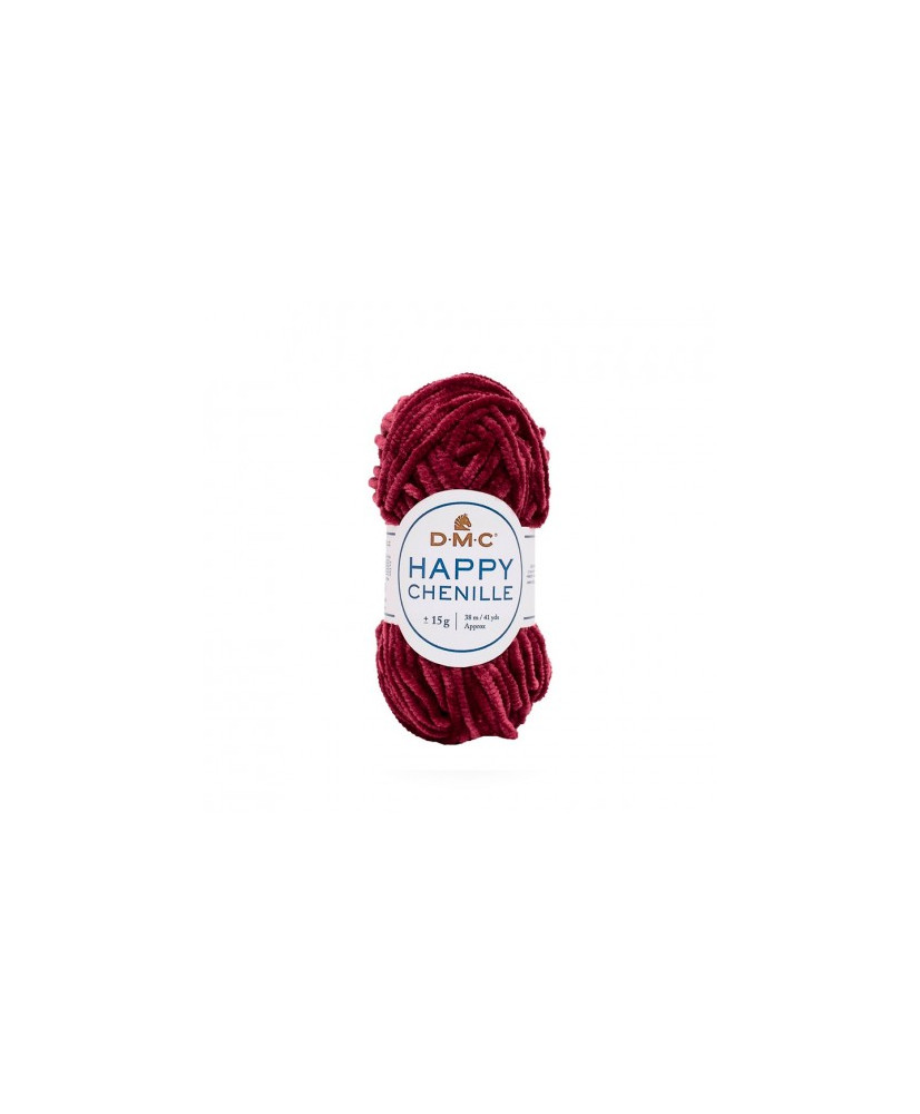 Yarn DMC Happy Chenille burgundy color (31) Yarn DMC Happy Chenille burgundy color (31)