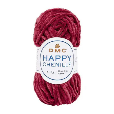 Пряжа DMC Happy Chenille бордо (31)