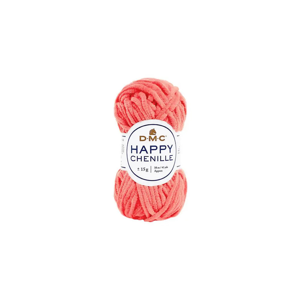 Пряжа DMC Happy Chenille коралловый (32) Пряжа DMC Happy Chenille коралловый (32)
