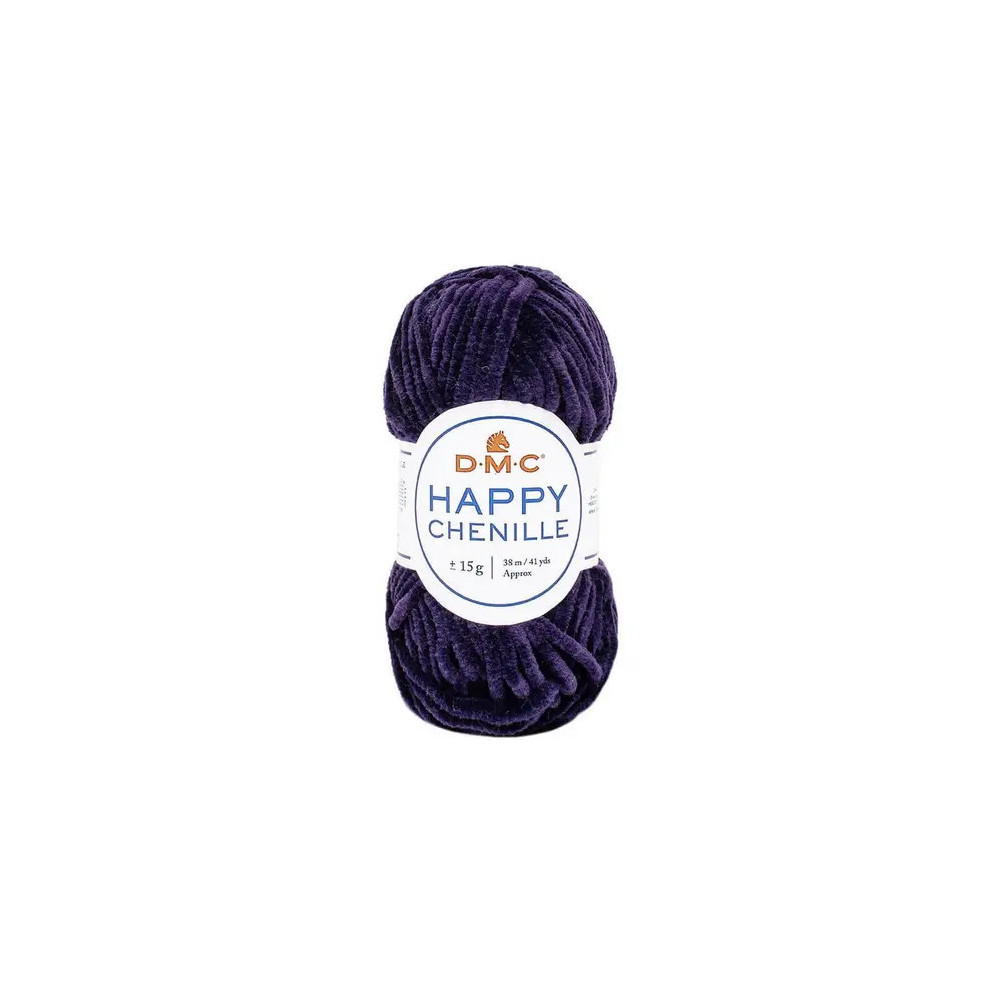 Пряжа DMC Happy Chenille баклажан (33) Пряжа DMC Happy Chenille баклажан (33)