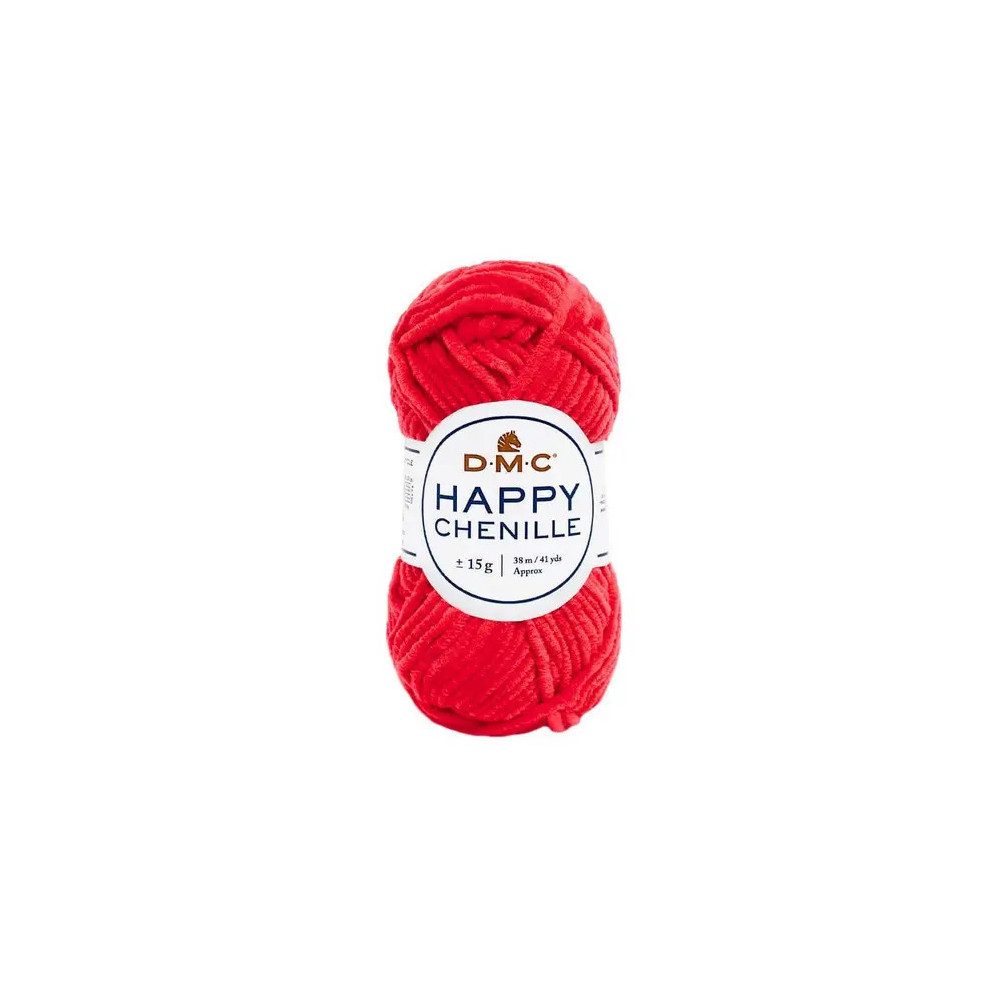 Пряжа DMC Happy Chenille червоний (34) Пряжа DMC Happy Chenille червоний (34)