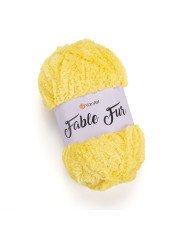 Yarn YarnArt Fable Fur yellow (984)