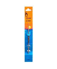 Crochet hook metal 2 mm, 12 cm, Pony (58676)