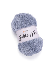 Yarn YarnArt Fable Fur steel (972)