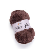 Yarn YarnArt Fable Fur chocolate (986)