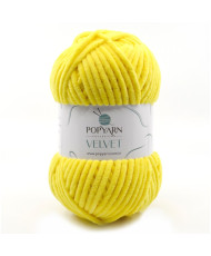 Yarn Popyarn Velvet yellow (012)