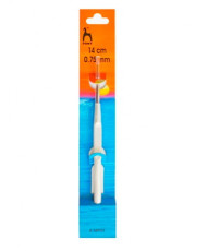 Crochet hook Pony with handle 0.75 mm, 14 cm (58902)