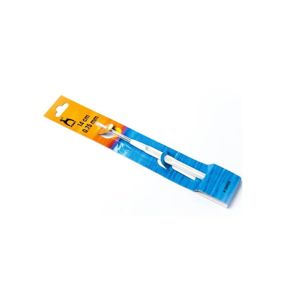 Crochet hook Pony with handle 0.75 mm, 14 cm (58902)