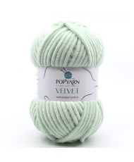 Yarn Popyarn Velvet mint (022)