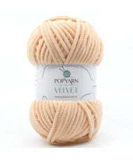 Yarn Popyarn Velvet light peach (024)