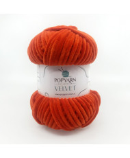 Yarn Popyarn Velvet red (030)