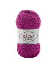 Yarn Alize My Baby fuchsia (130)