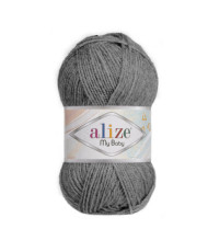Yarn Alize My Baby anthracite (197)