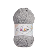 Yarn Alize My Baby gray (21)