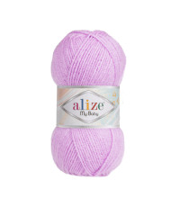 Yarn Alize My Baby purple (27)
