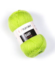 Yarn YarnАrt Baby light green (13854)