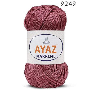 Полипропиленовый шнур Makreme Ayaz, античная роза (9249)