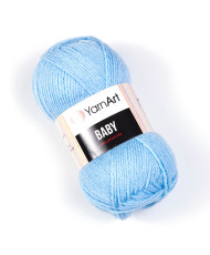 Yarn YarnАrt Baby light blue (215)