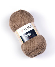 Yarn YarnАrt Baby coffee (218)