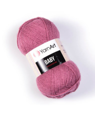 Yarn YarnАrt Baby dark pink (3017)