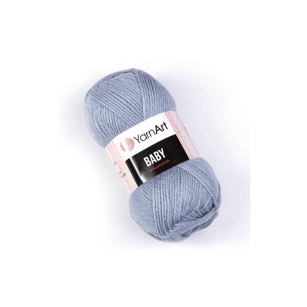 Yarn YarnАrt Baby gray (3072)
