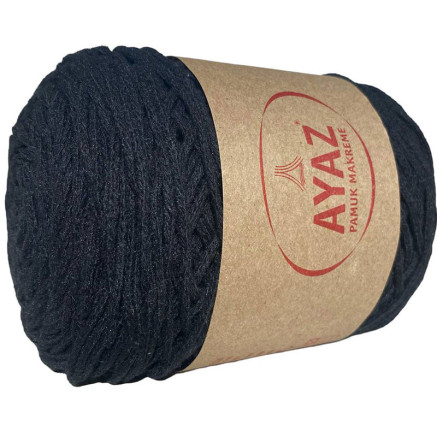 Cotton cord Pamuk Makreme Ayaz, black, (1217)