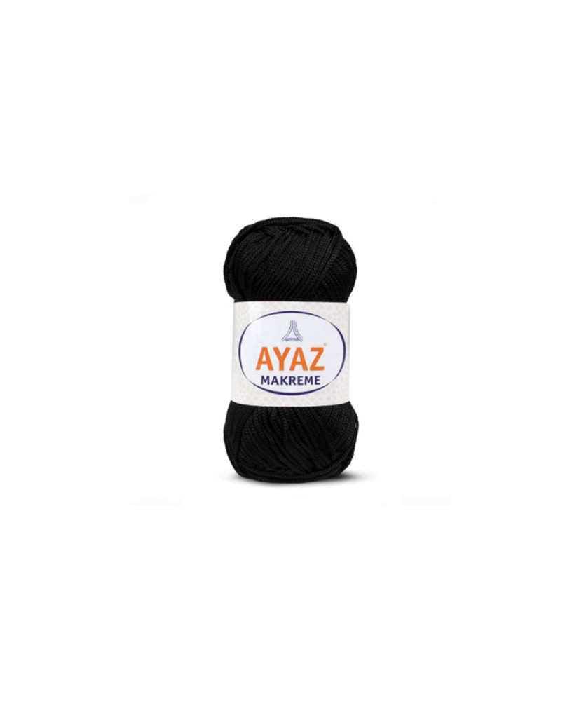 Polypropylene cord Makreme Ayaz, black (1217) Polypropylene cord Makreme Ayaz, black (1217)