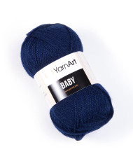 Yarn YarnАrt Baby dark blue (583)