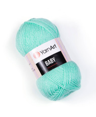 Yarn YarnАrt Baby mint (623)