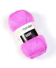 Yarn YarnАrt Baby pink-lilac (635)