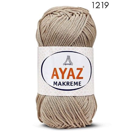 Полипропиленовый шнур Makreme Ayaz, бежевый (1219)