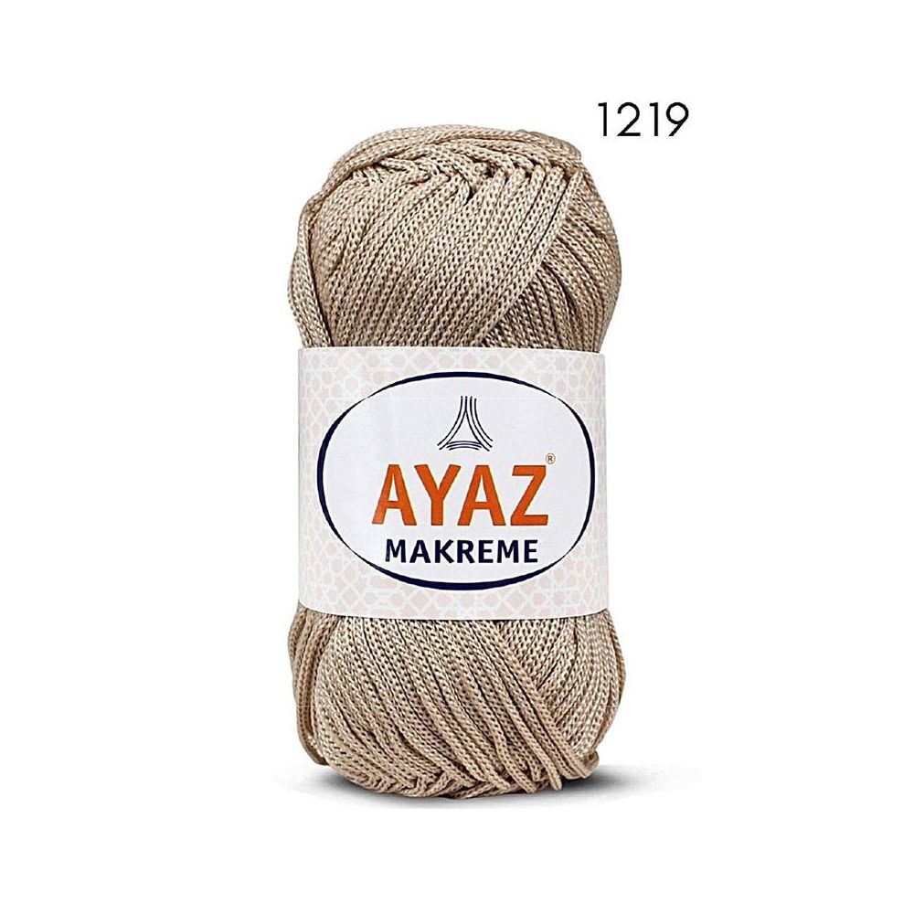 Поліпропіленовий шнур Makreme Ayaz, бежевий (1219)