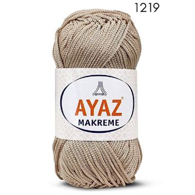 Поліпропіленовий шнур Makreme Ayaz, бежевий (1219)