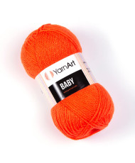 Yarn YarnАrt Baby bright orange (8279)