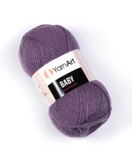 Yarn YarnАrt Baby dark purple (852)