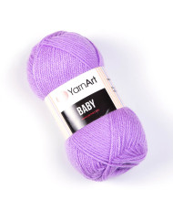 Yarn YarnАrt Baby lilac (9560)