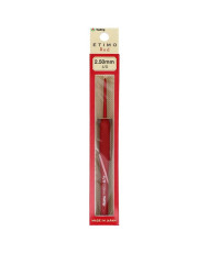 copy of Steel Crochet Hook with Tulip Sucre Bead, 0.9 mm, 14 cm (TB13-8e)