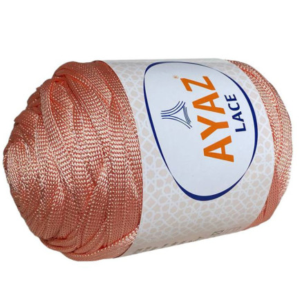 Пряжа стрічкова Lace Ayaz абрикос (2292)