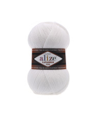Yarn Alize Angora Lana Gold Fine white (55)
