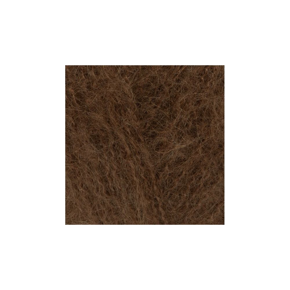 Пряжа Gazzal Super Kid Mohair коричневий (64400)