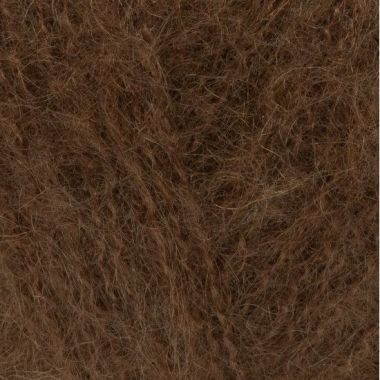 Пряжа Gazzal Super Kid Mohair коричневий (64400)