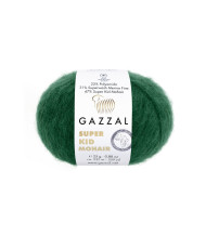 Yarn Gazzal Super Kid Mohair malachite (64424)