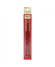 Crochet hook Tulip Etimo Red 6.0 mm, 14 cm TED-100e