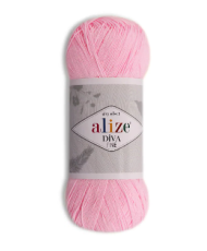 Yarn Alize Diva Fine pastel pink (185)