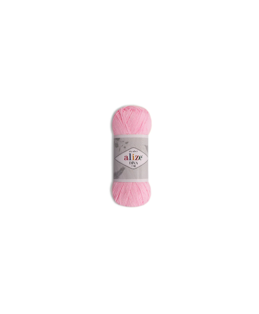 Yarn Alize Diva Fine pastel pink (185) Yarn Alize Diva Fine pastel pink (185)