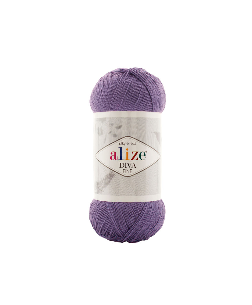 Yarn Alize Diva Fine lilac (84) Yarn Alize Diva Fine lilac (84)